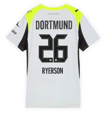 Lacne Ženy Futbalové dres Borussia Dortmund Julian Ryerson #26 2025-26 Krátky Rukáv - Preč